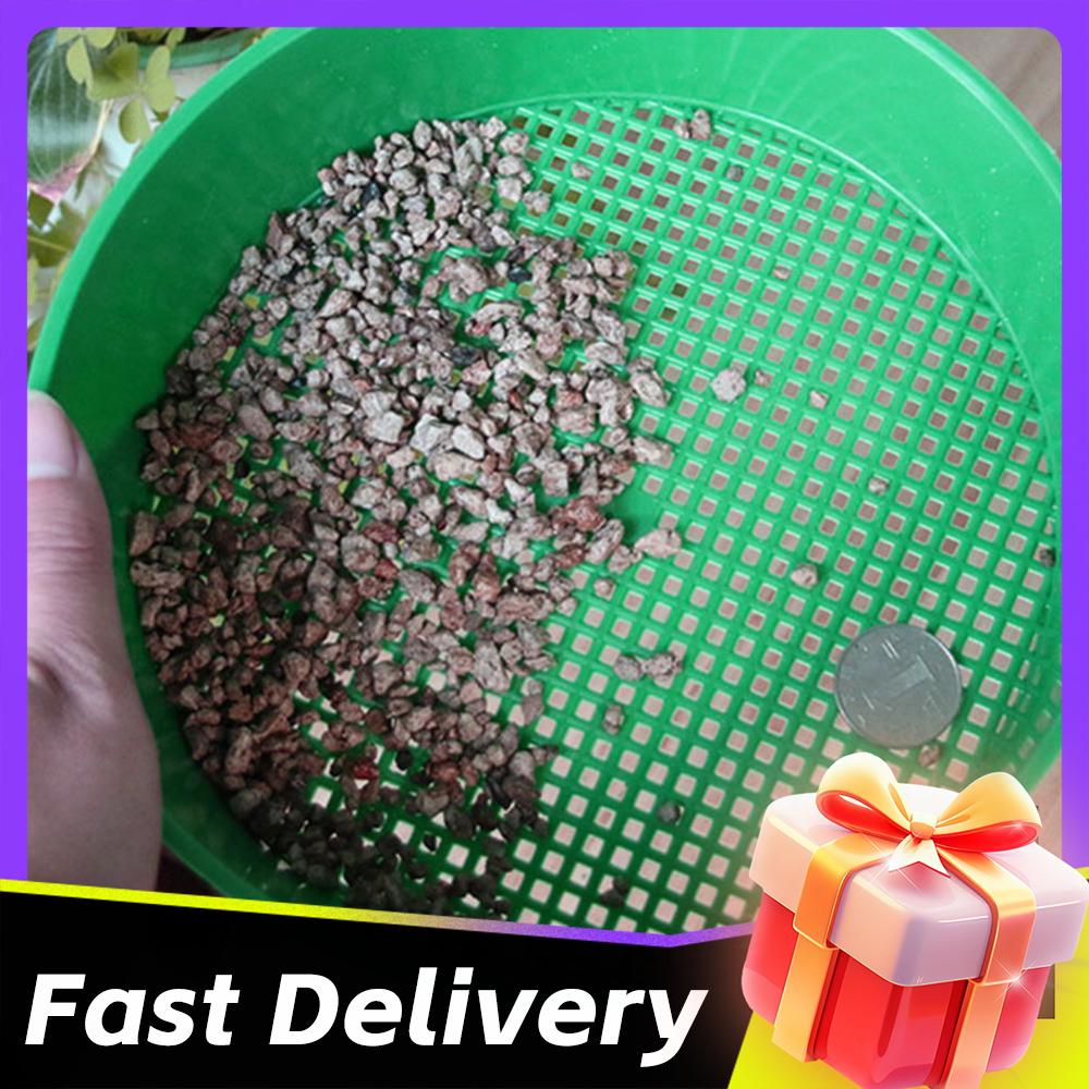 Garden Sieve Soil - 1-5 Peças Peneira de Plástico para