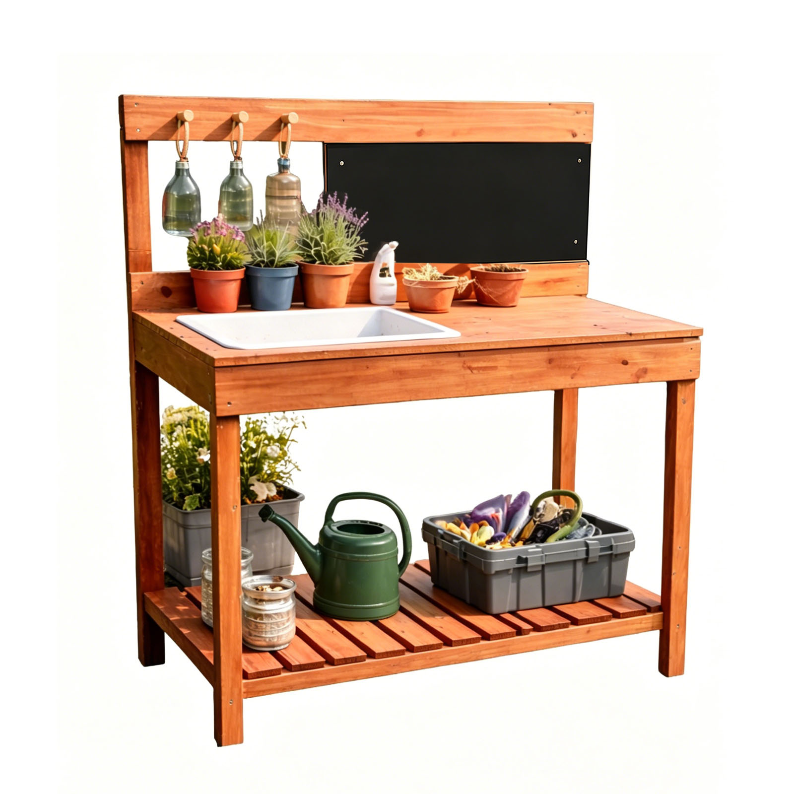 Gardening Tools Kids - Bancadas de madeira para plantio de