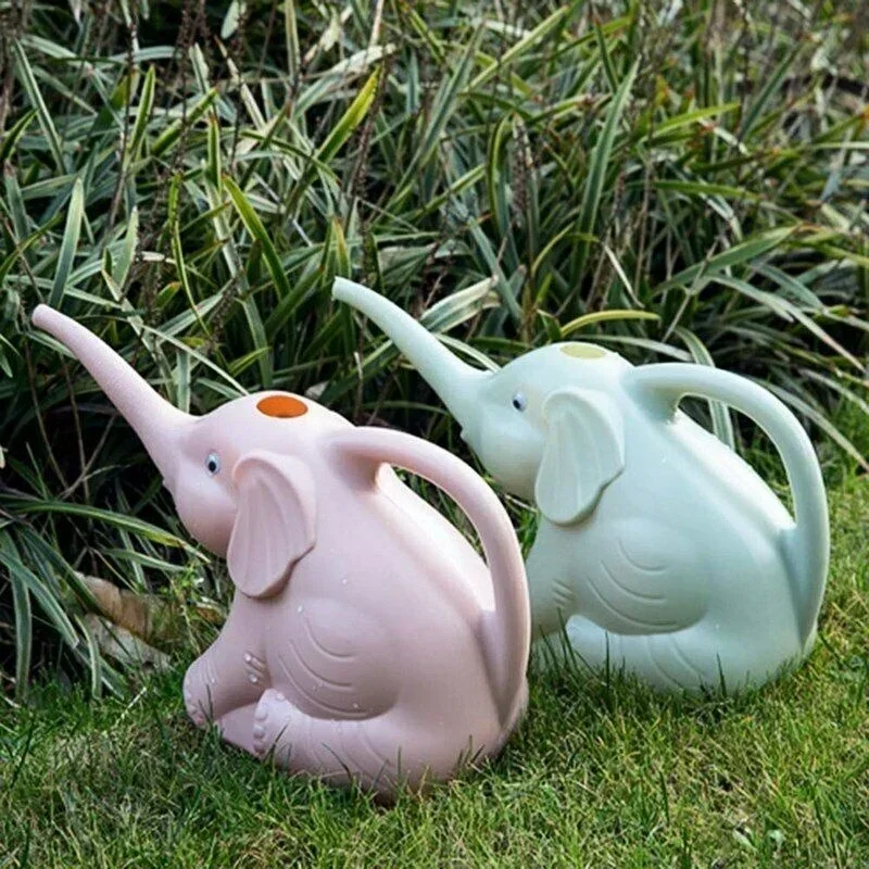 Gardening Tools Kids - Bonito plástico elefante forma rega pote
