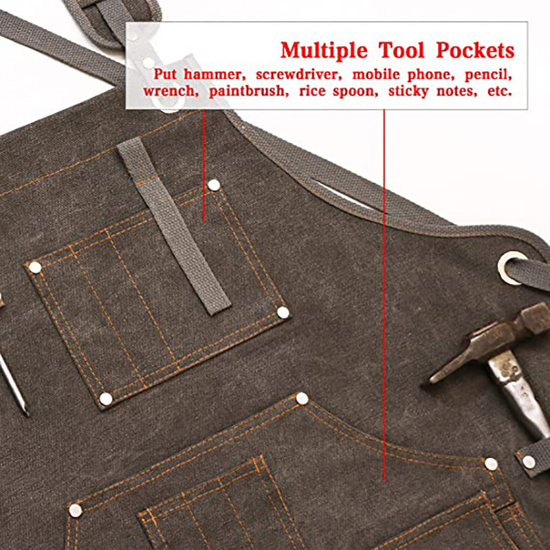 Gardening Tools Amazon - Avental de Lona Moderno e Simples