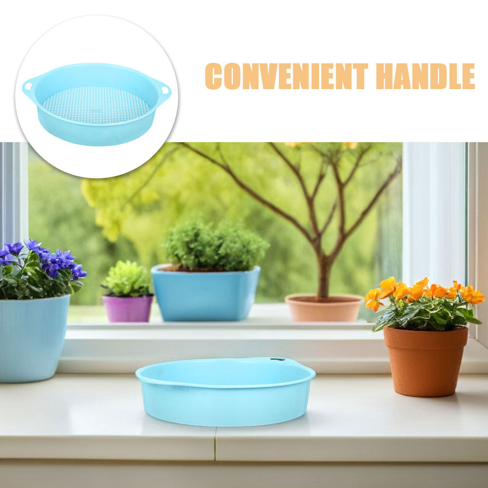 2 Peças Peneira de Solo Redond - Garden Sieve Soil avaliação e preço