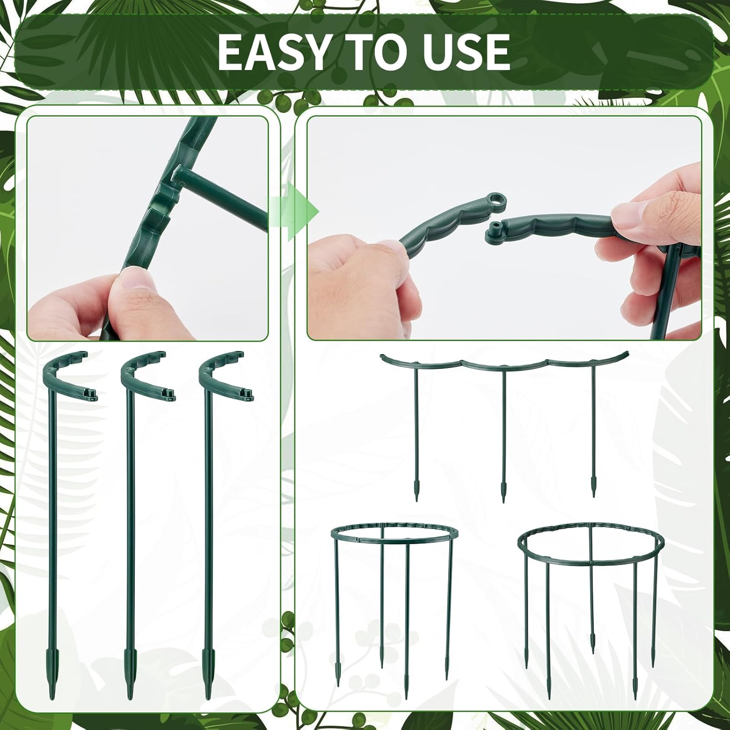 1/16 Peças Estaca de Suporte p - Gardening Tools Kids avaliação e preço