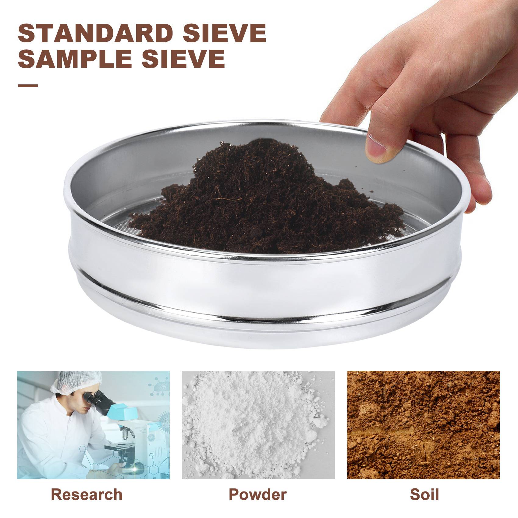 Peneira de Jardim Reforçada pa - Garden Sieve Soil avaliação e preço