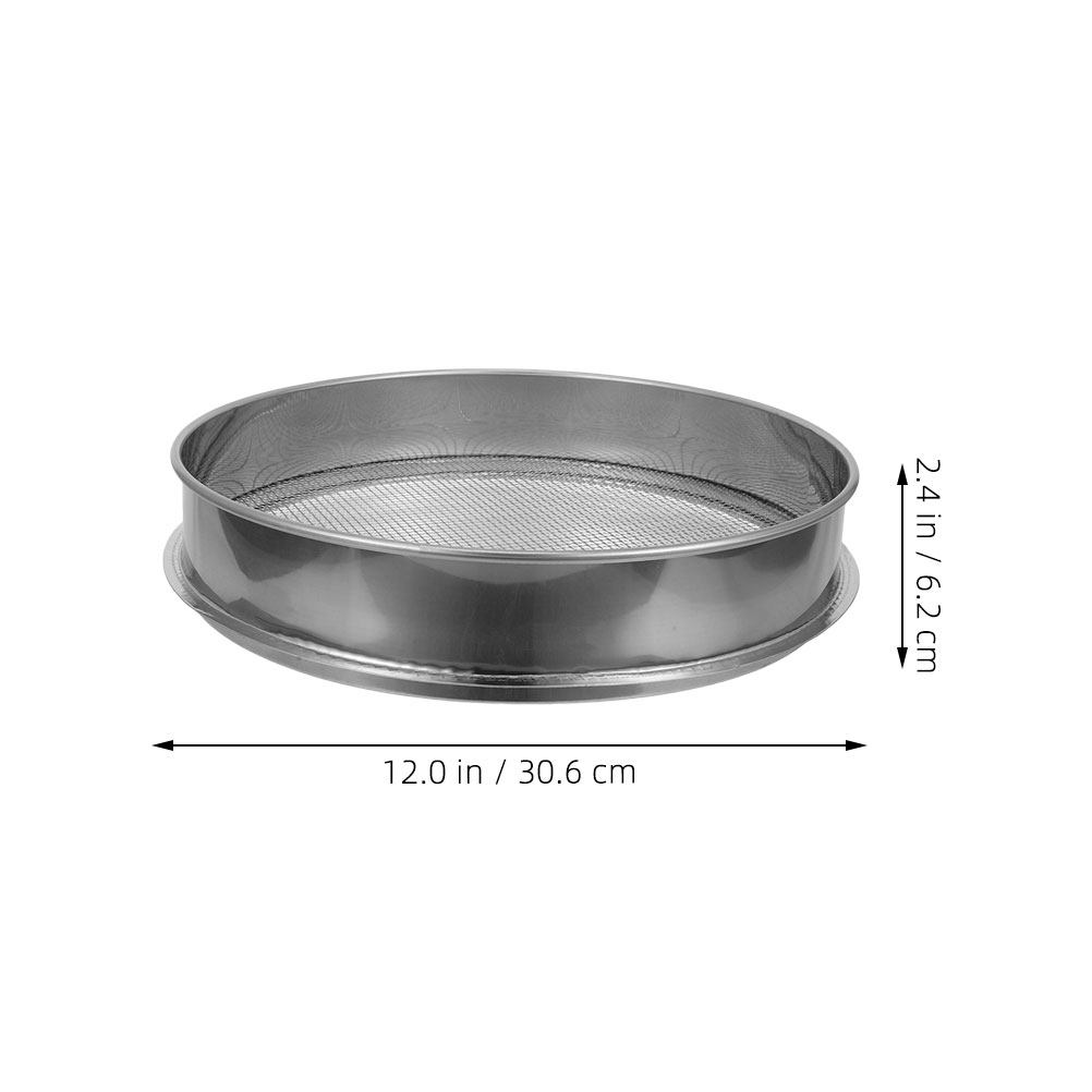 Peneira de Malha de Aço Inoxid - Garden Sieve Soil avaliação e preço