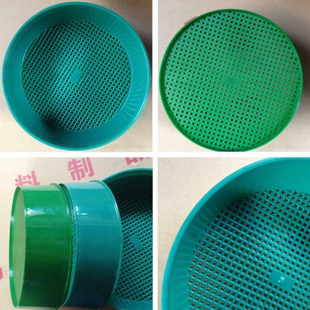 Peneira de jardim de plástico, - Garden Sieve Soil avaliação e preço