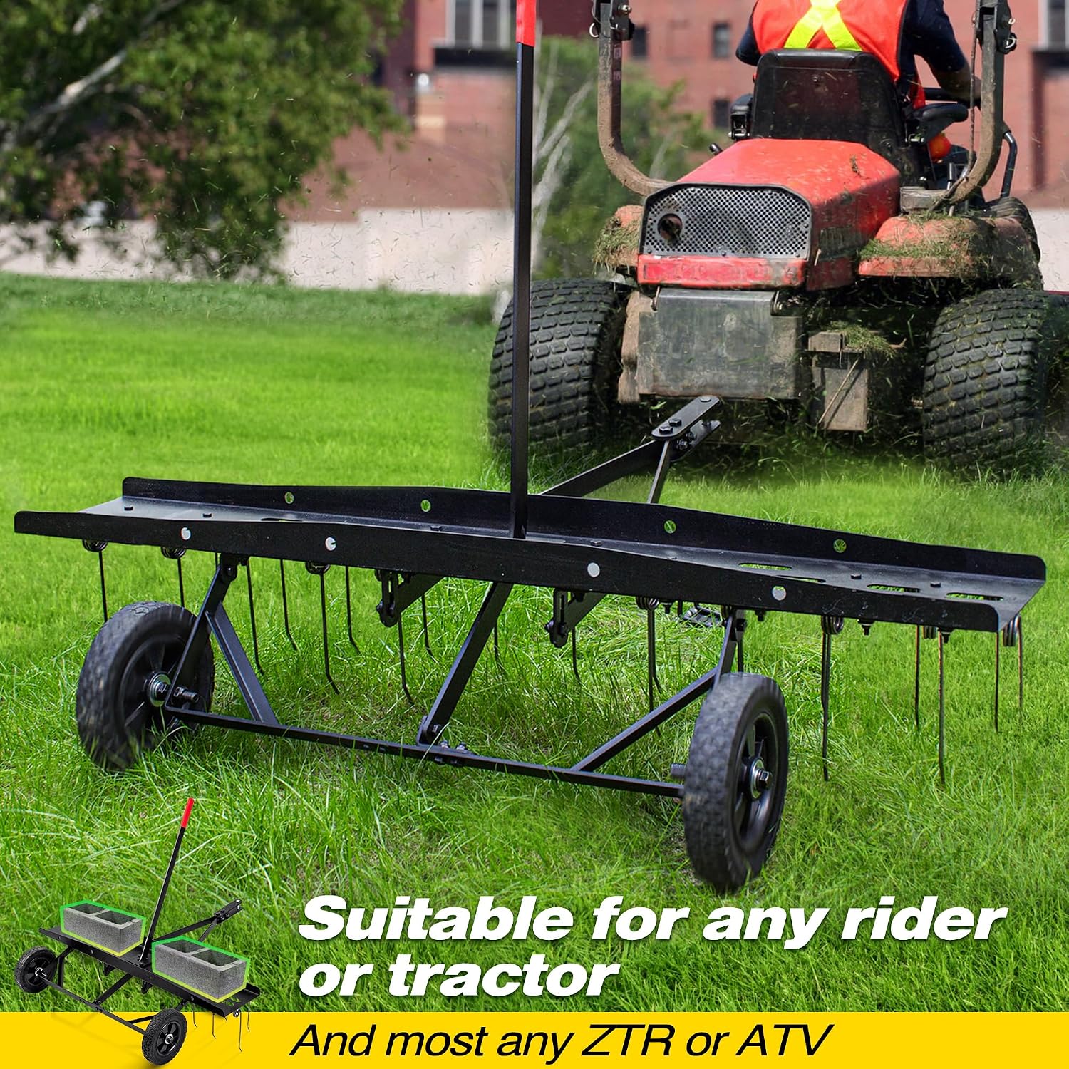 Acessório de Raspador de Grama - Gardening Tools Rake avaliação e preço