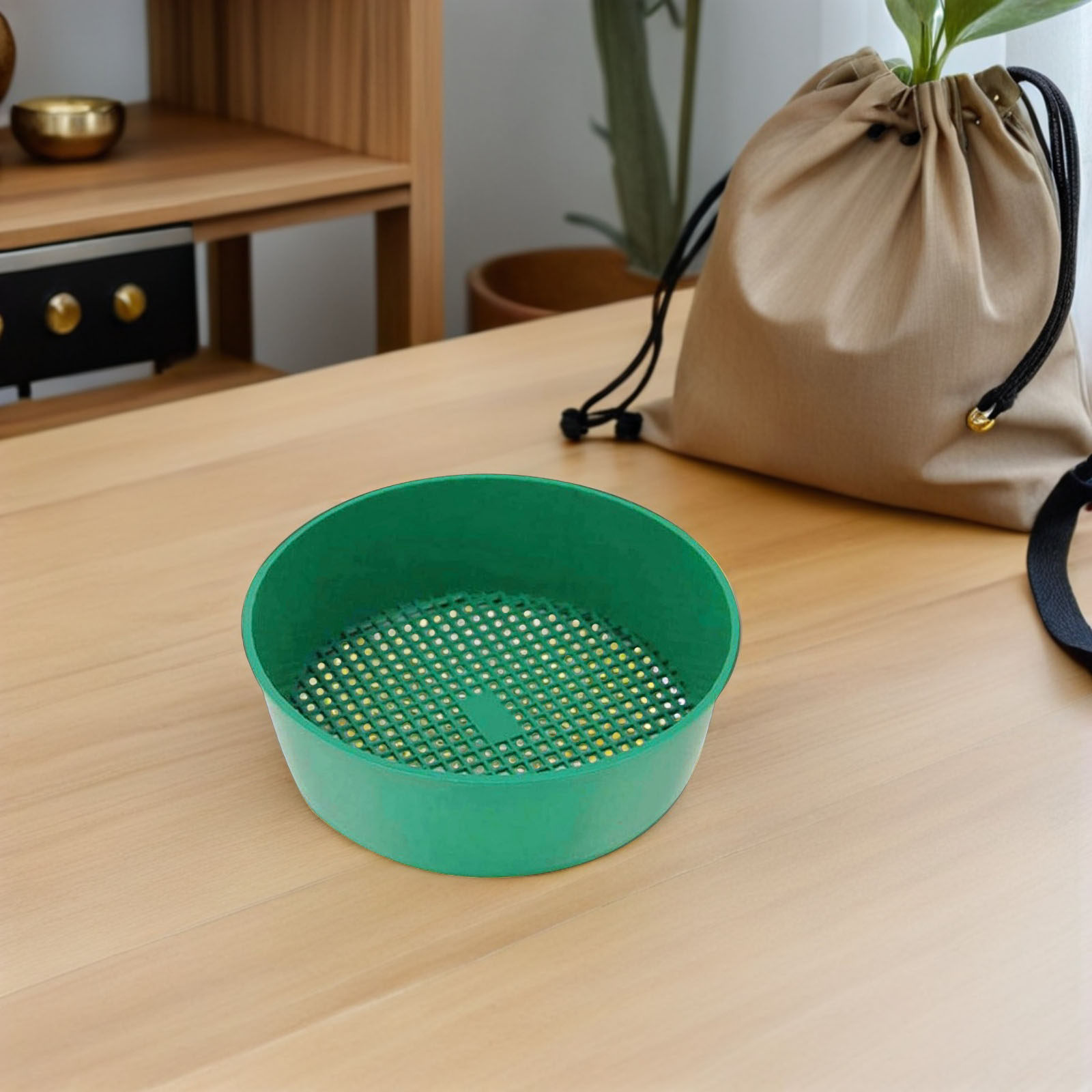 Peneira de malha plástica para - Garden Sieve Soil avaliação e preço