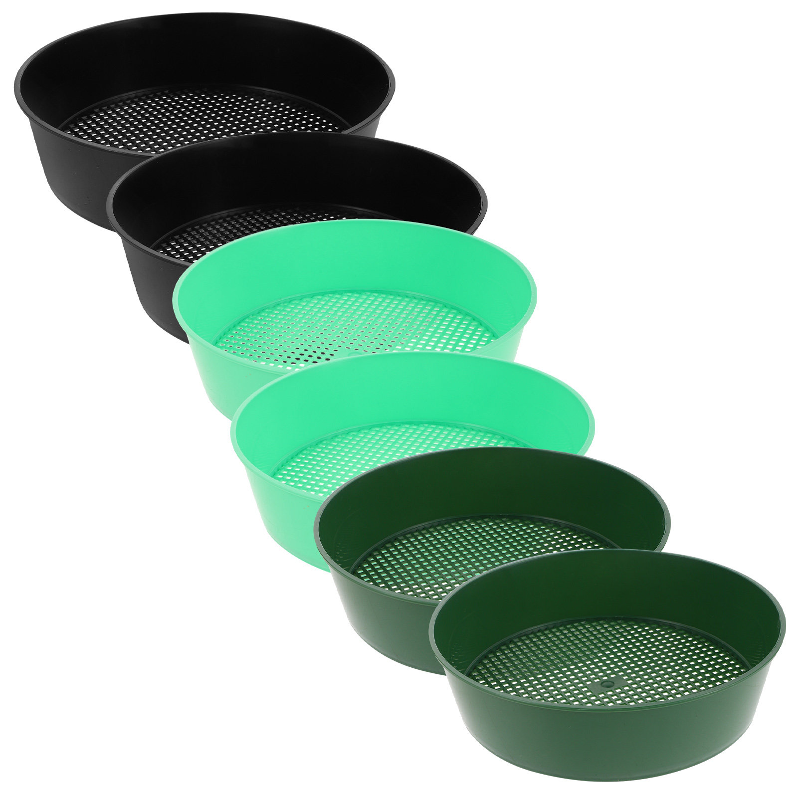 Conjunto de 6 Peneiras de Plás - Garden Sieve Soil avaliação e preço