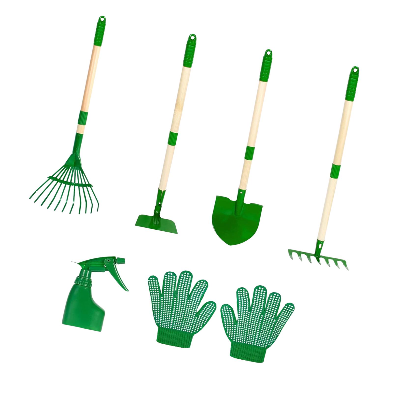 6x crianças conjunto de ferram - Gardening Tools Set Gift avaliação e preço