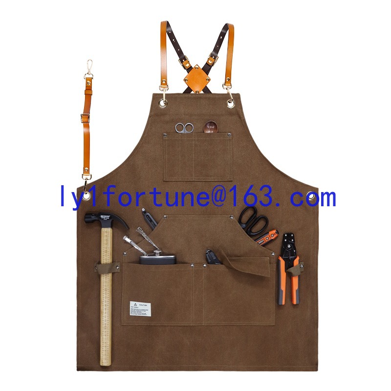 Avental impermeável de lona gr - Gardening Tools Logo avaliação e preço