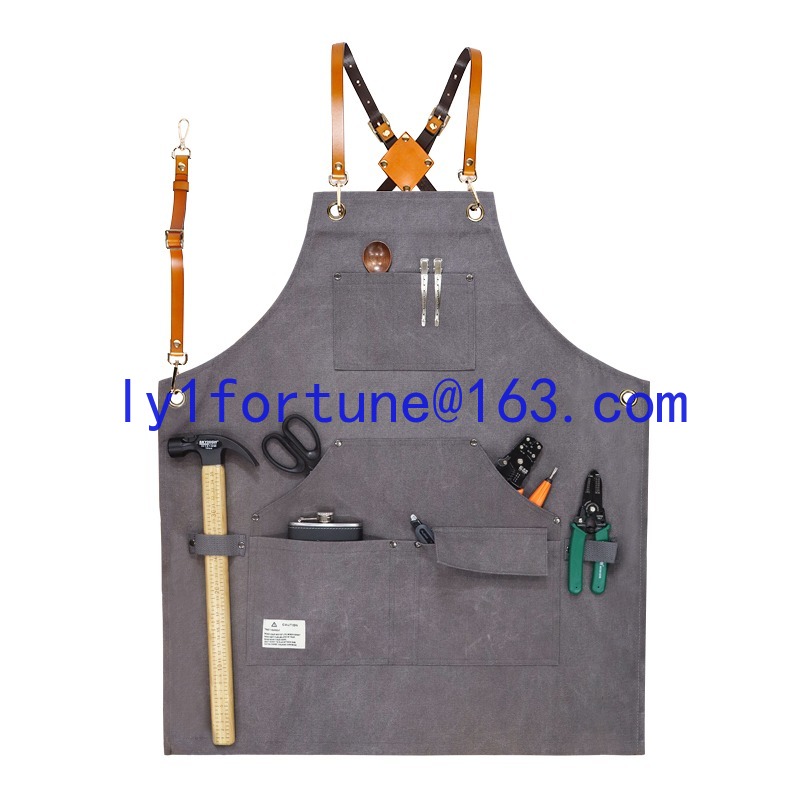 Avental impermeável de lona gr - Gardening Tools Logo avaliação e preço