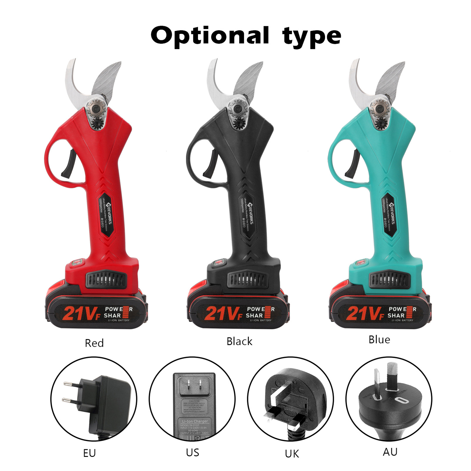Tesoura Portátil a Bateria de  - Gardening Tools Amazon avaliação e preço