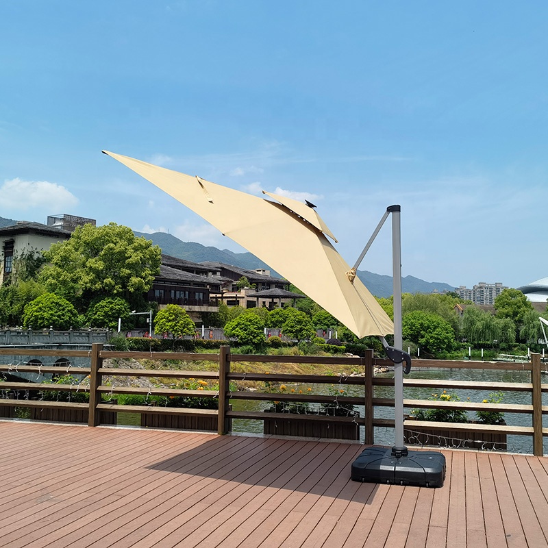 Guarda-Sol Cantilever Grande T - Gardening Tools Logo avaliação e preço